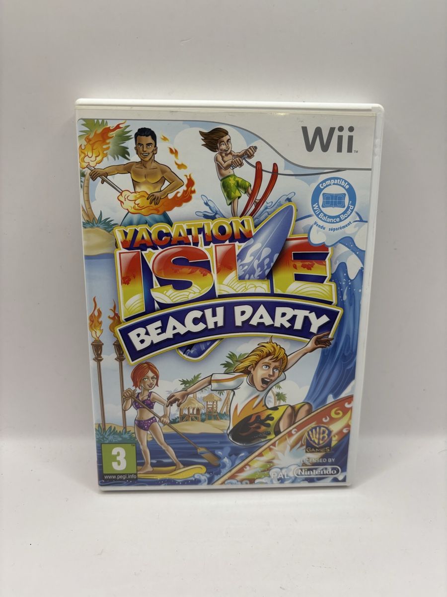 Giochi: Vacation Isle Beach Party Nintendo Wii – Usato da Genève venduto da sho_67qj