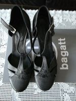 Bagatt Sandalen schwarz Leder Grösse 37, Neu
