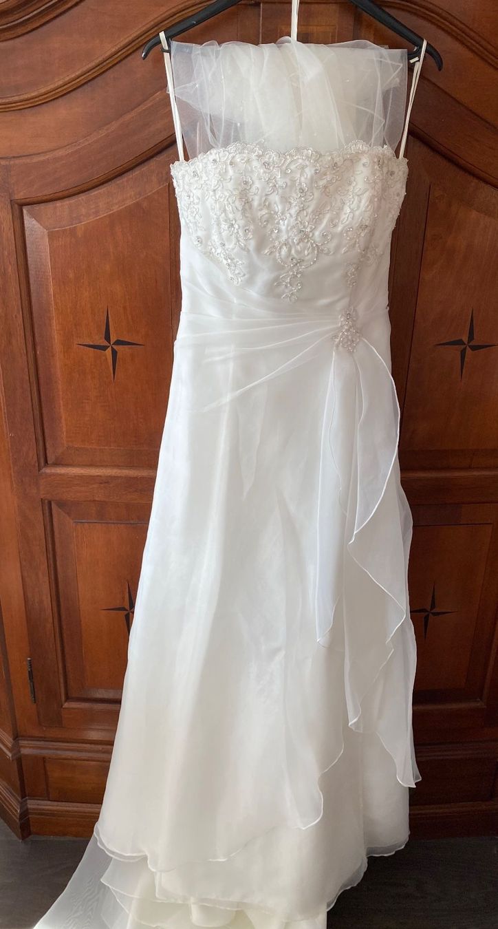 Kleider: Hochzeitskleid mit Schleier Gr. 42 – Gebraucht aus Oetwil am See von sunshine084 3