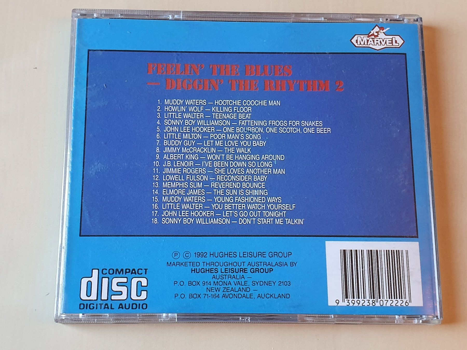 CD: Feelin the Blues Diggin the Rhythm 2 – Usato da Stansstad venduto da collectorsshop 1