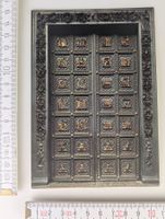 Antike Ansichtskarte - Türe vom Baptisterium Firenze