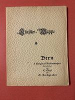 Künstlermappe Bern, 3 Original-Radierungen v. C. Sigl. 57