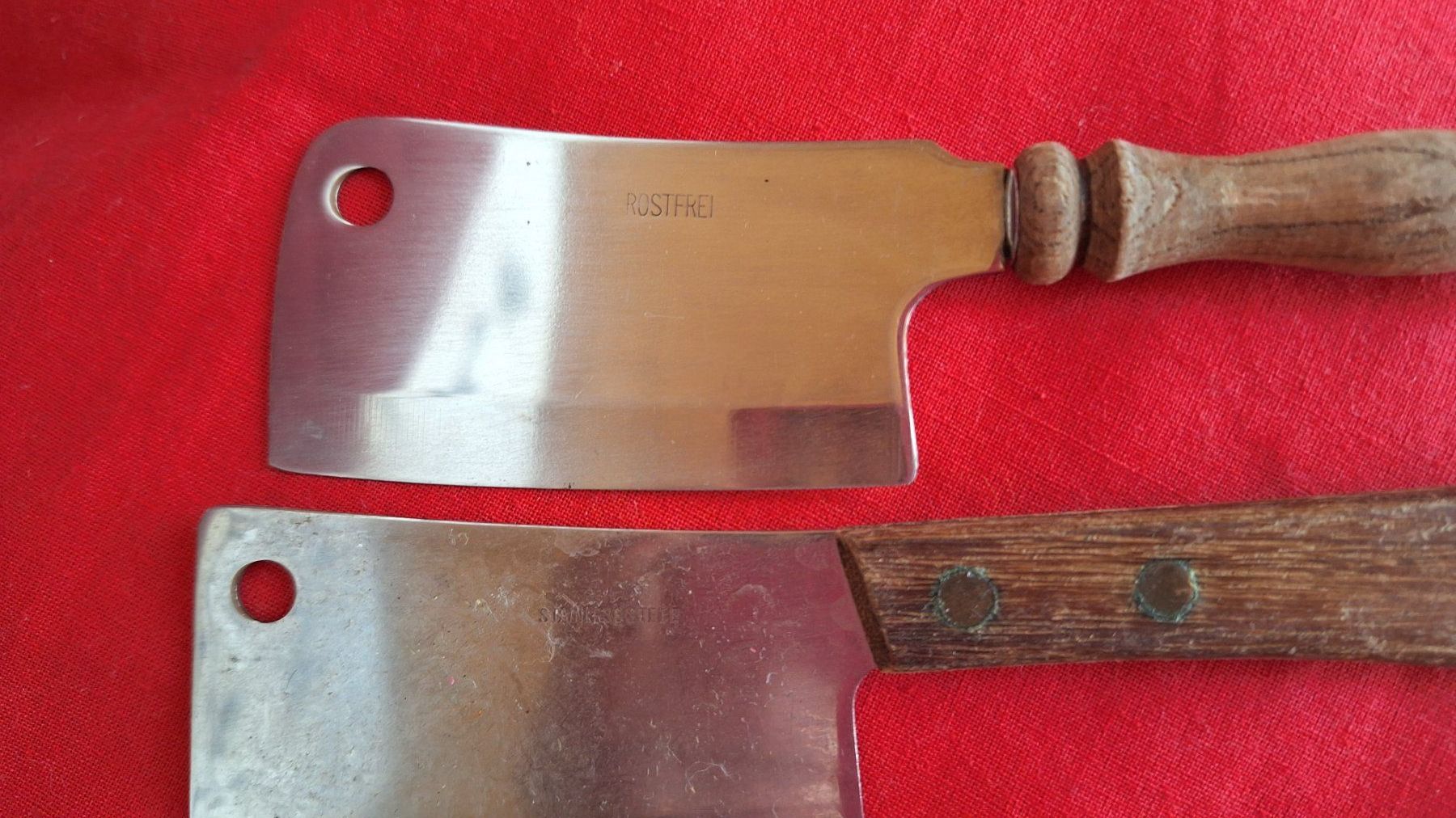 Coltelli da cucina: 4 Käsemesser mit Holzgriff, Vintage – Usato da Dornach venduto da majo8689 1