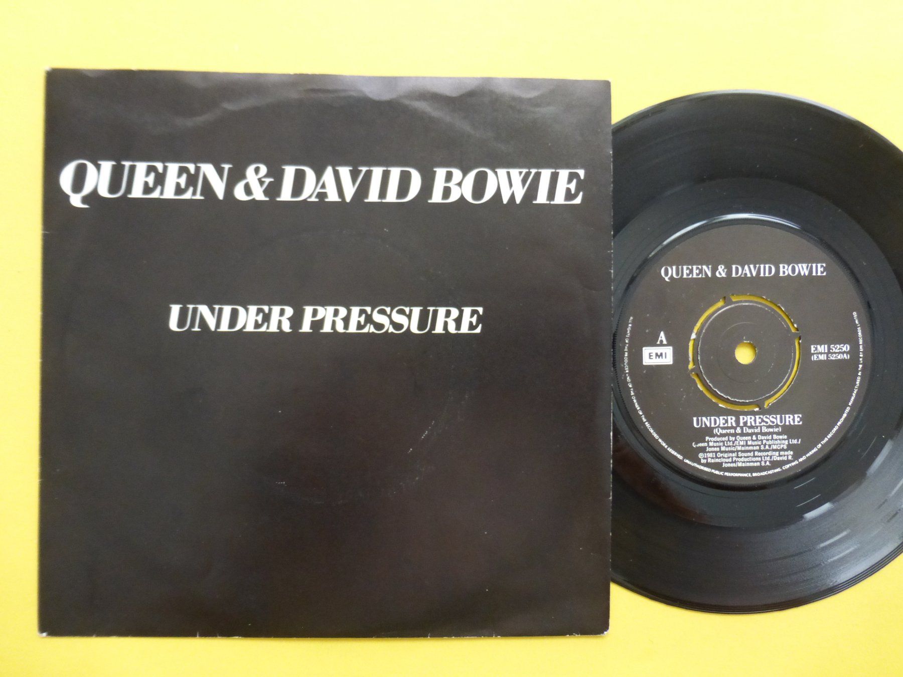 Dischi in vinile: Queen & David Bowie – Under Pressure – Usato da Zürich venduto da Swiss57