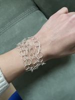 Nordic designer Silver necklace/bracelet