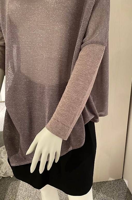 Top: Pull soirée taupe 40-42 – Nuovo (secondo la descrizione) da Genève venduto da flocon06 3