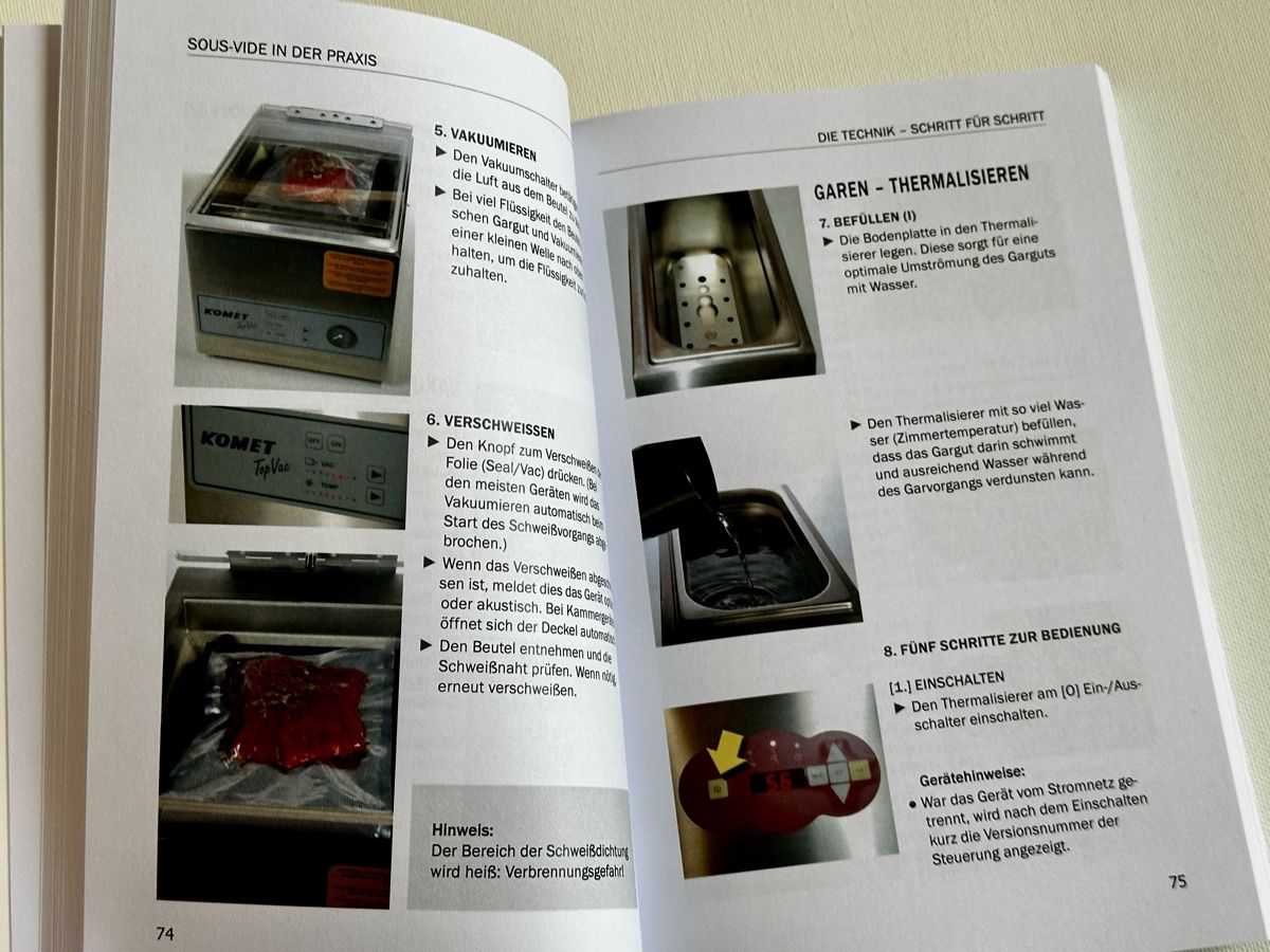 Livres: Sous - Vide Kochbuch – Neuf (Voir description) à Rorschach par car_wbc5 2