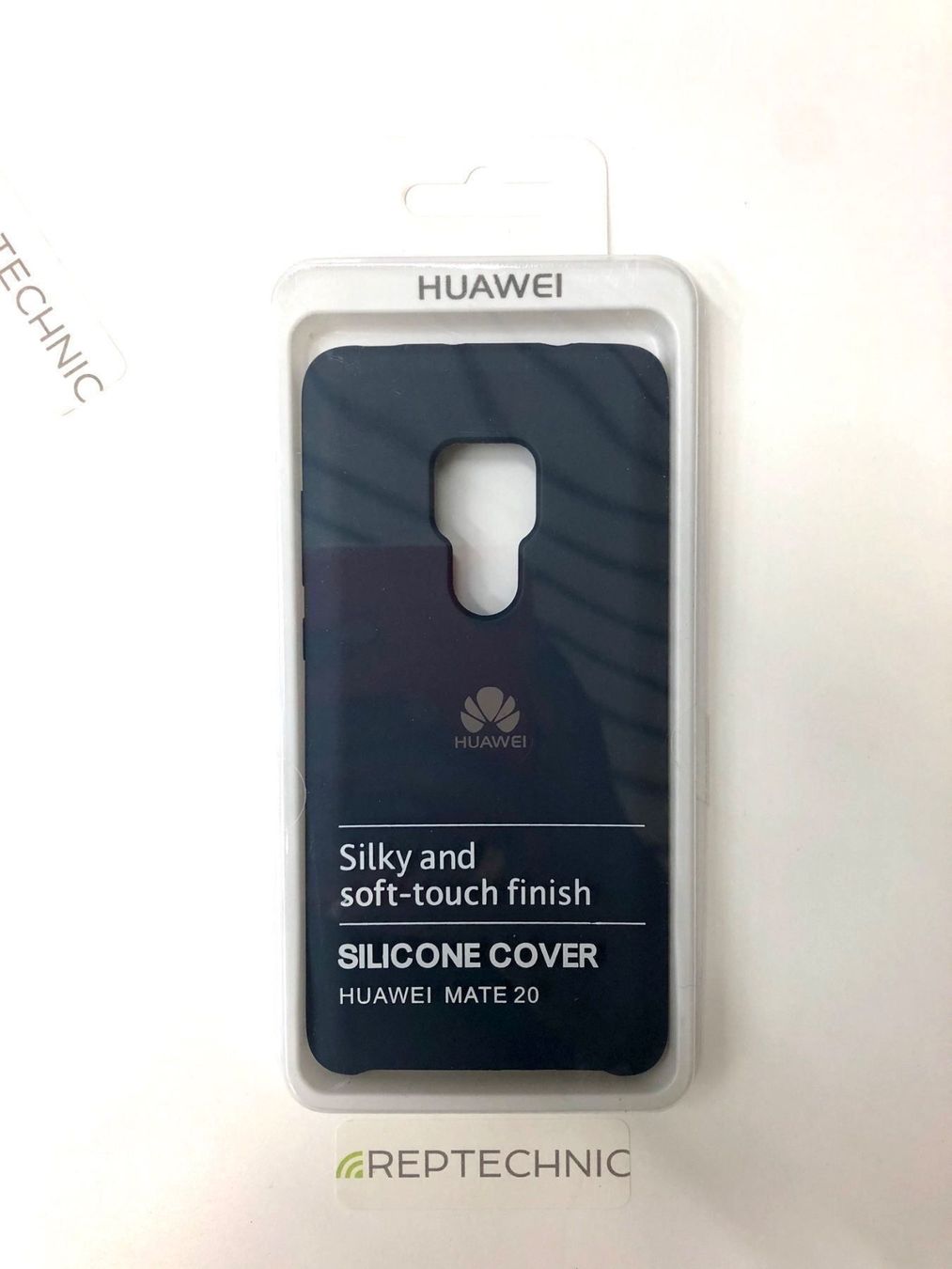 Covers & Schutzfolien: Huawei Mate 20 Silikon Hülle Blau – Neu und originalverpackt aus bern von reptechnic