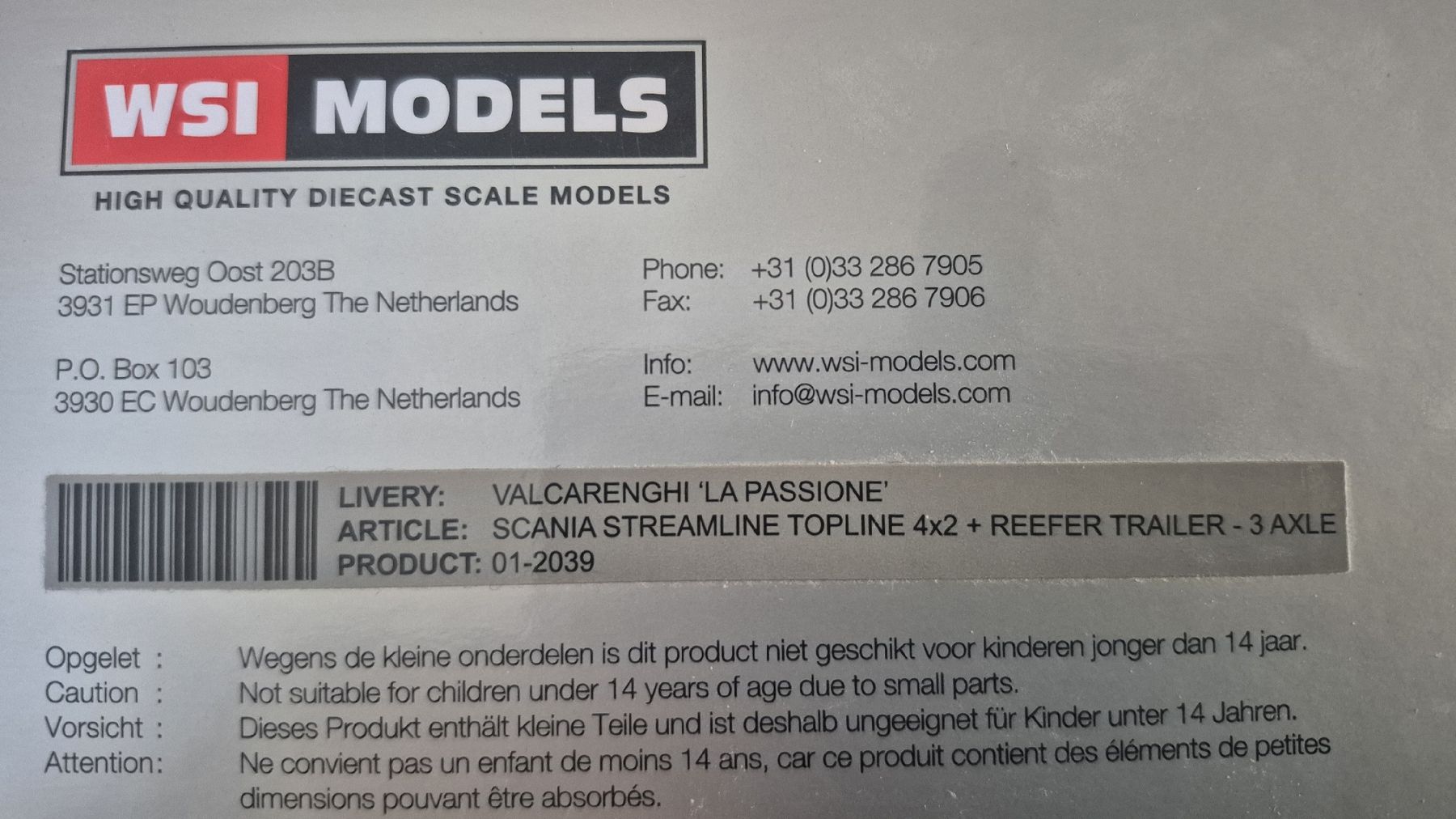 WSI Models Modellbausätze & Standmodelle: Wsi Modell – Neu und originalverpackt aus Winznau von Diabetes 4