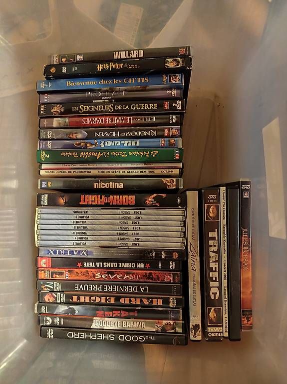 Tous les DVDs: DVD au plus offrant  – D'occasion à Neuchâtel par 2000ne 2