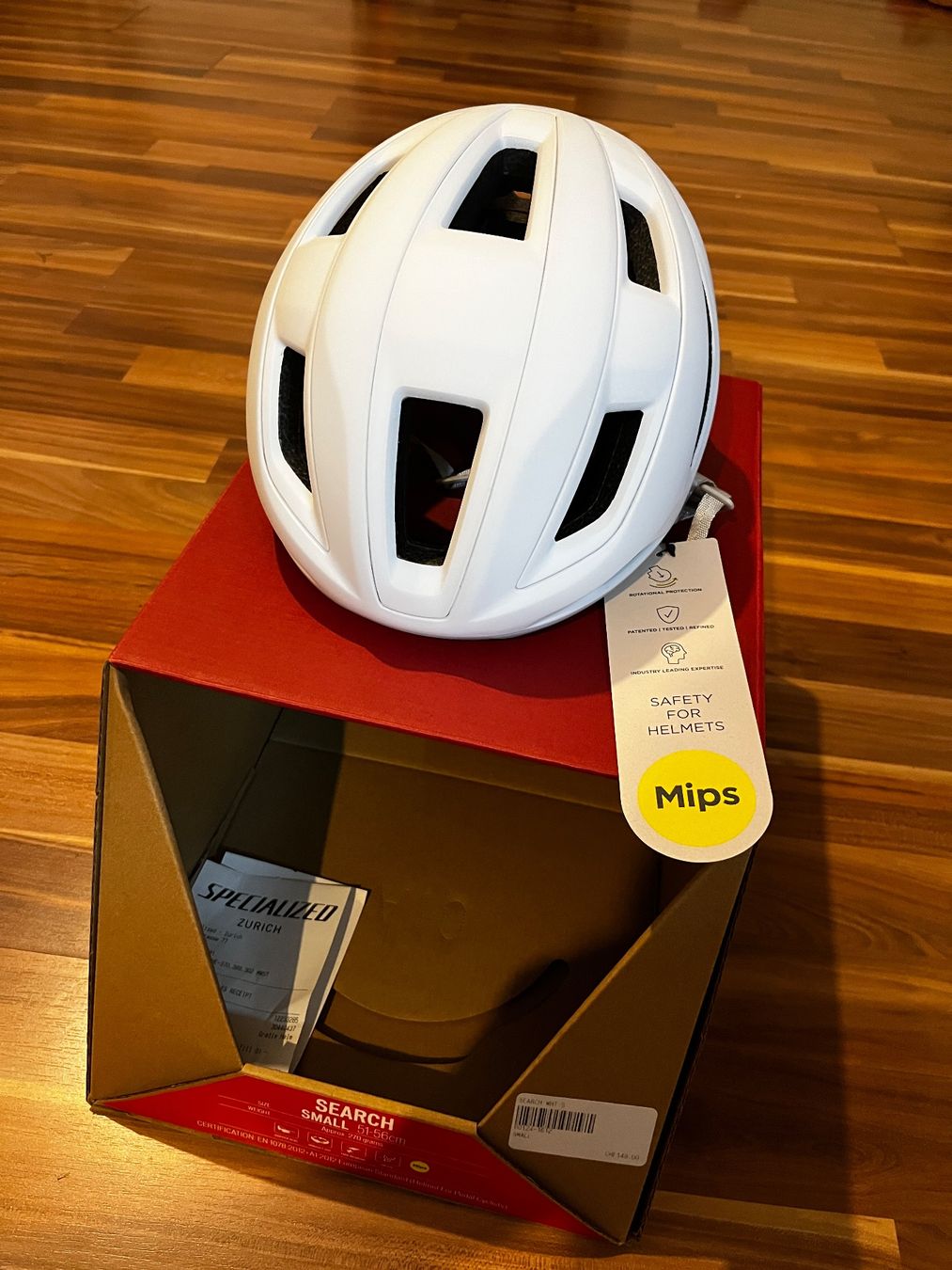 Specialized Helme: Specialized Search Helm Weiss Grösse S – Neu und originalverpackt aus Pfaffhausen von tammisaari 1