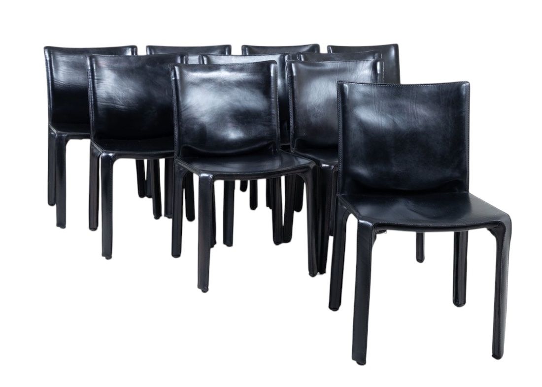 Cassina Sedie: Cassina Cab 412 Mario Bellini Black 8P. available – Usato da Genève venduto da aspaklariacollection 3