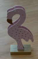 Süsser Flamingo aus Holz, Deko fürs Kinderzimmer, neu!
