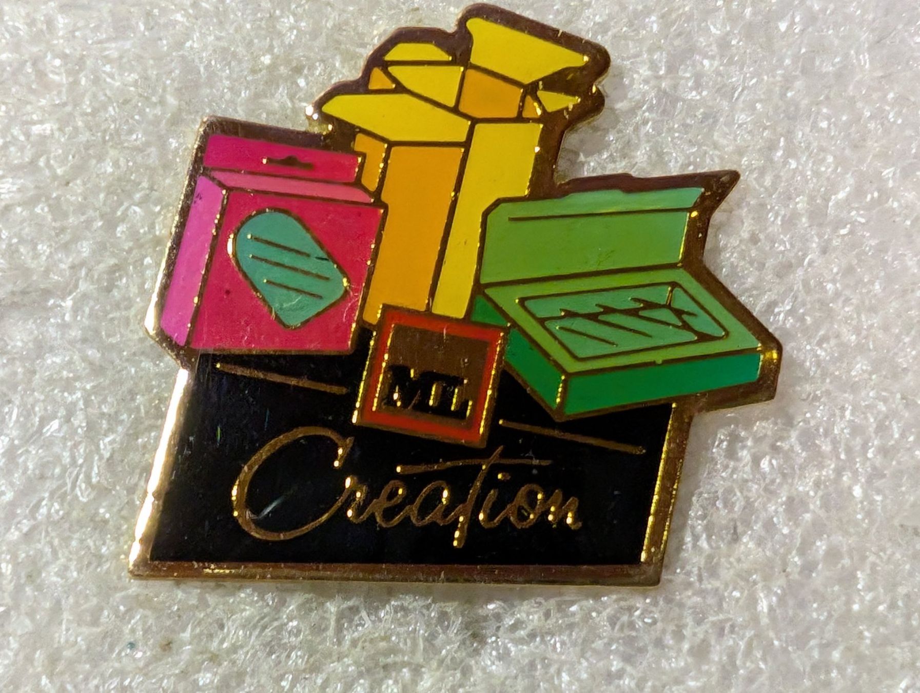 Placchette & Badge: Ansteckpin 60: ML Creation – Usato da Oppligen venduto da Pin-Fall-Shop