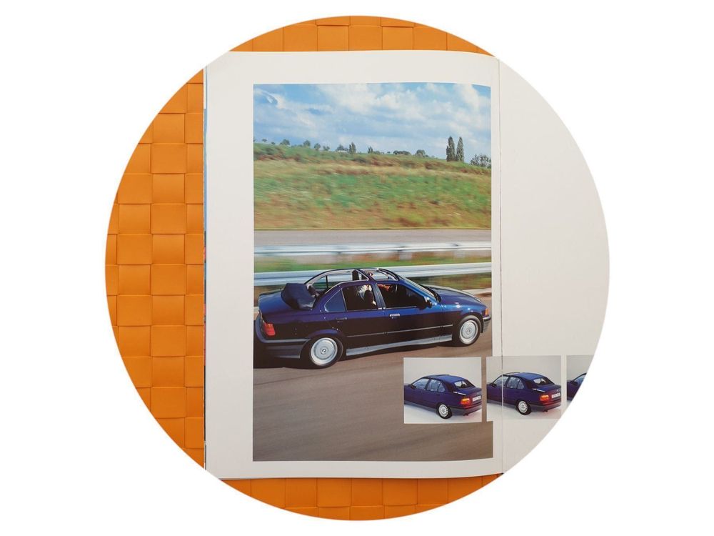 Revues & Magazines: BMW 3er E36 BAUR CABRIOLET - Prospekt / Katalog / Catalogue – D'occasion à Viganello par CARLiteratur 4