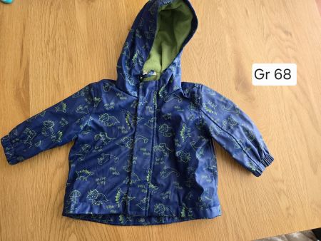 Gefütterte Regenjacke Gr 68