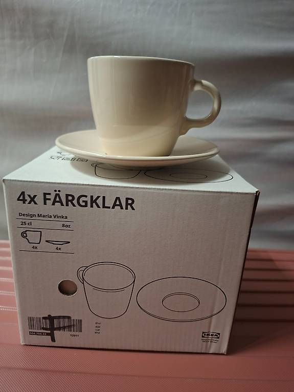 Tasses: Färgklar Set 4x Tassen – D'occasion à Bischofszell par Edy-85