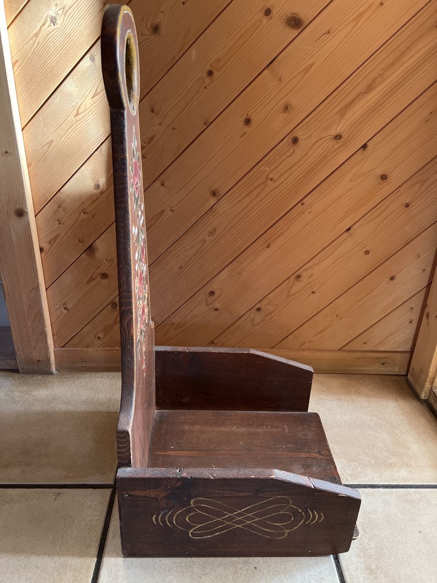 Articoli in legno: Alte Pechschaufel Handbemalt – Usato da Rueun venduto da cnu_8fur 3