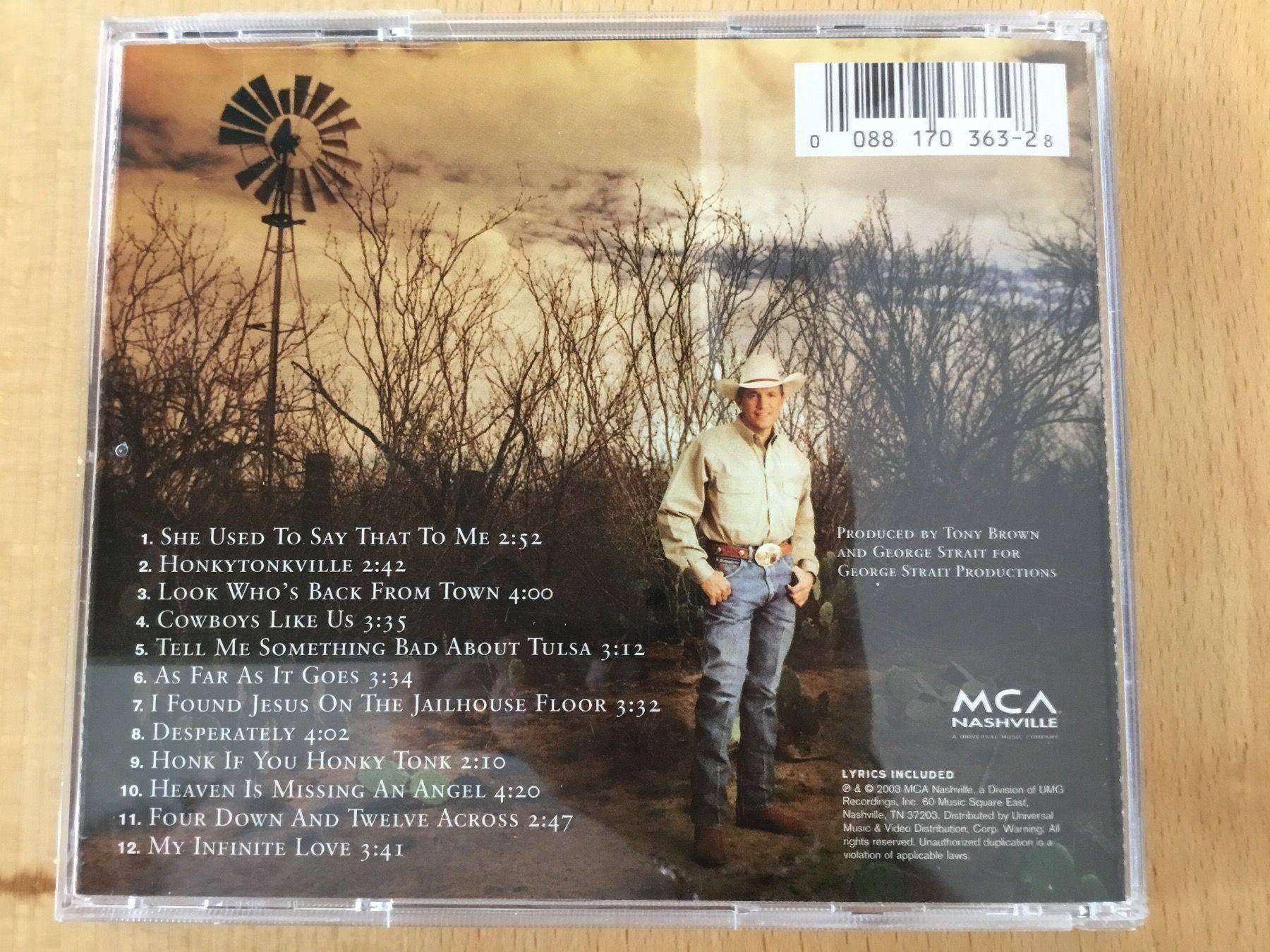CDs: George Strait - Honkytonkville – Gebraucht aus Rüti ZH von alumedien 1