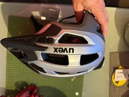 NEU Velohelm Uvex dinale light silver Gr. 52-57