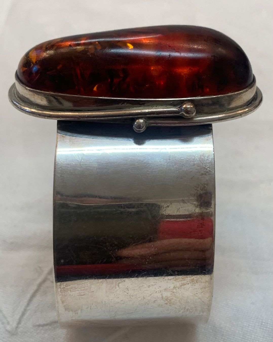 Armbänder & -reifen: Armreif Silber 925 mit Bernstein! – Gebraucht aus Brunnen von Allerwaren 5