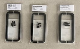 IKEA BORGHAMN Türgriff Schwarz 170mm, 3 Stück, Neu!