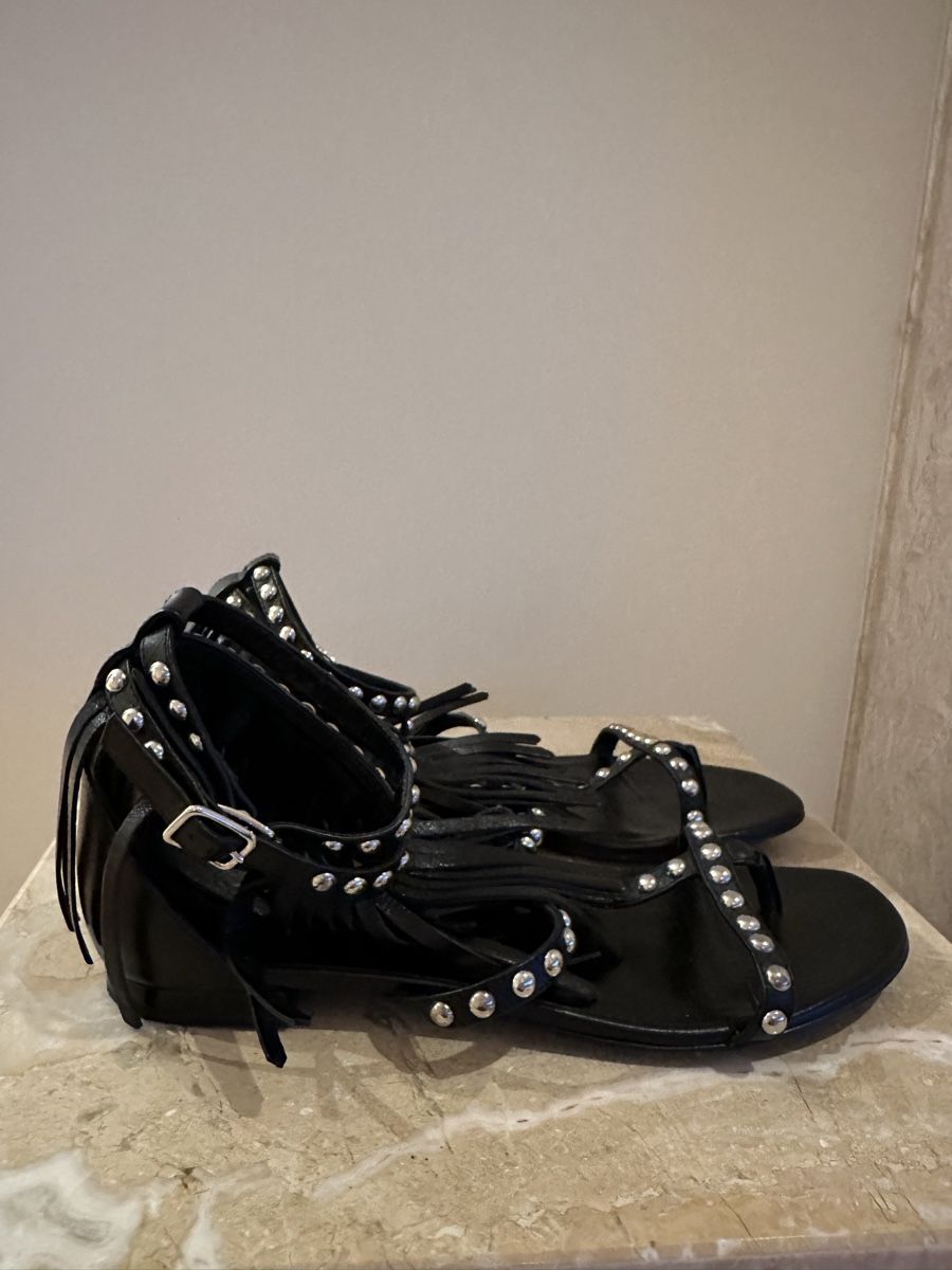 Saint Laurent Scarpe da donna: Saint Laurent flat sandals – Usato da Paradiso venduto da apf_mh9c
