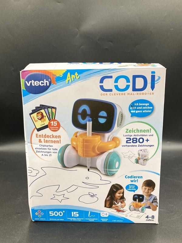 Vtech Giocattoli: VTECH | Codi der clevere Mal-Roboter | 4-8 Jahre – Nuovo (secondo la descrizione) da Wittenbach venduto da Restwert_St-Gallen 4