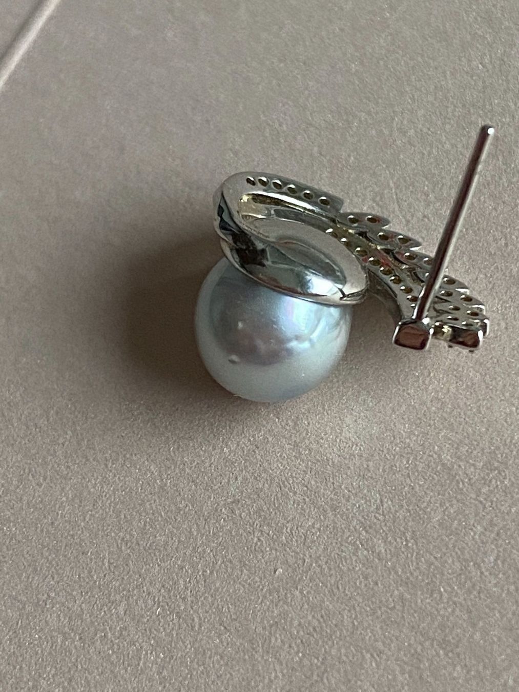 Orecchini pendenti & Orecchini a lobo: 8.3 mm Akoya Perlen Ohrstecker A01 – Nuovo e nell'imballaggio originale da Sarnen venduto da Yingsperlen2 2