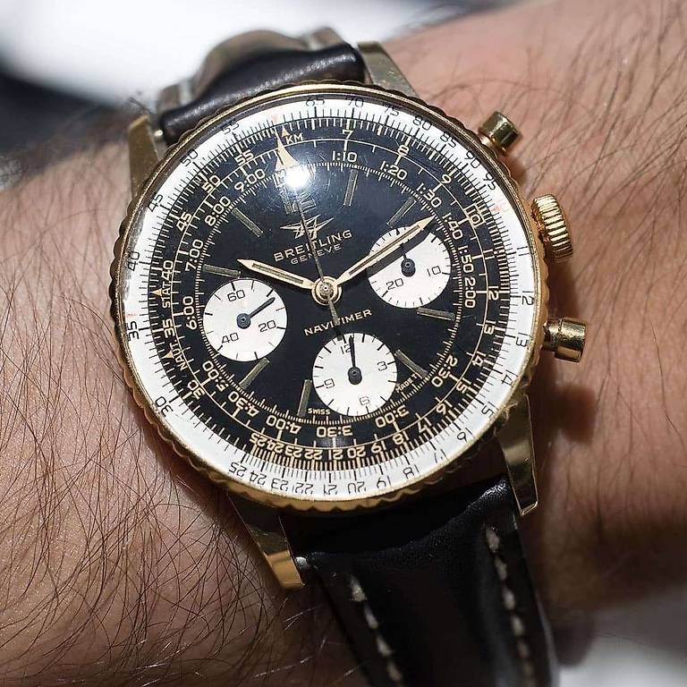 Orologi: Breitling Navitimer "Reversed Panda", ref. 806, de 1968 – Usato da Lausanne venduto da inf_dft9 4