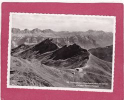 Flumserberg  Maschgenkamm mit Alvier und den Bündnerbergen