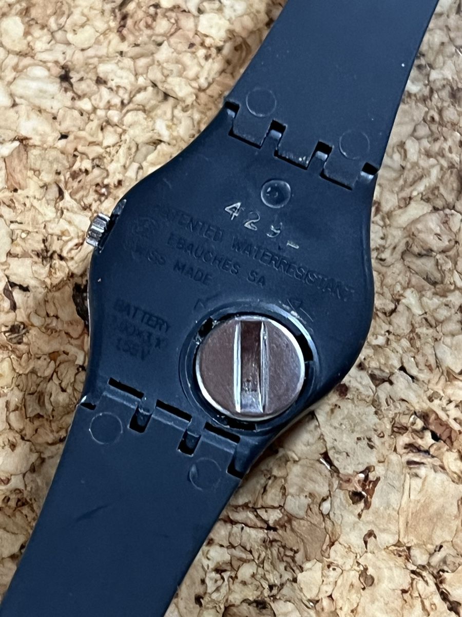 Swatch Uhren: Swatch Uhr Schwarz LADY – Gebraucht aus Basel von bellespirit 5