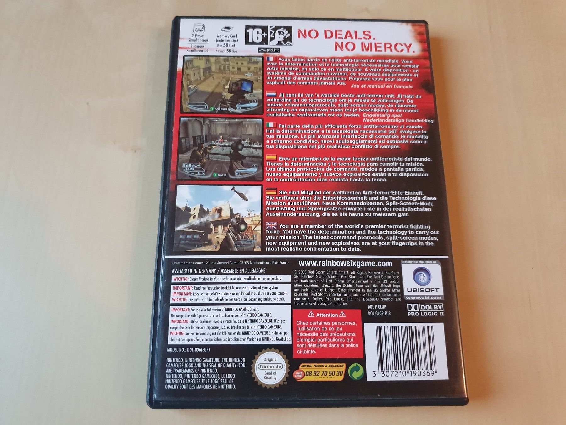 Nintendo Spiele: Rainbow Six Lockdown – Gebraucht aus Stansstad von collectorsshop 1
