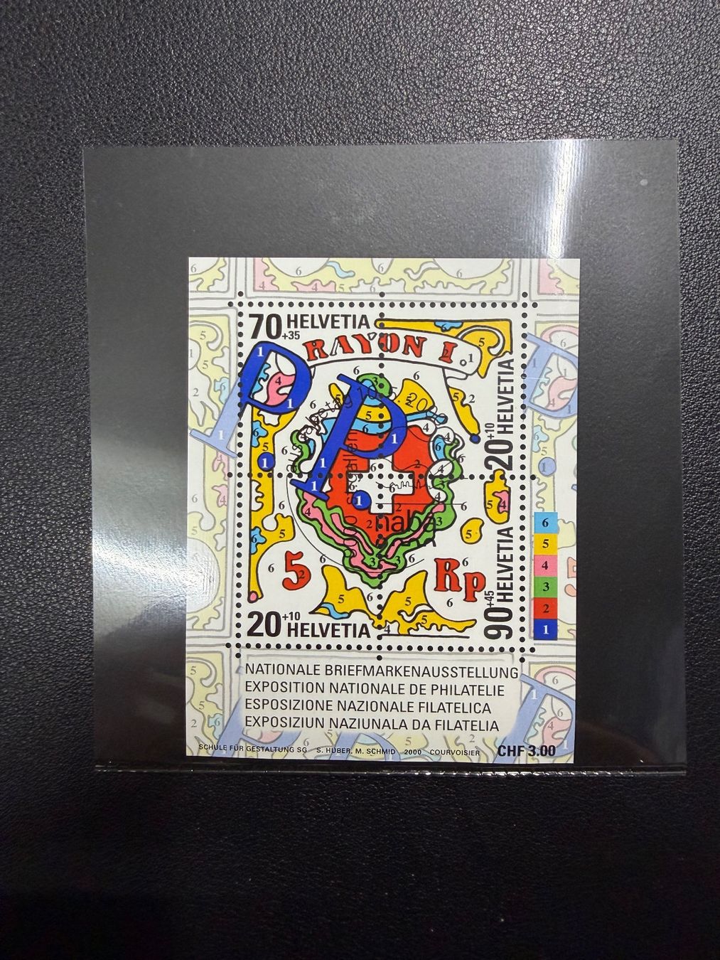 Tous les timbres: CH NABA St.Gallen 2000 Sonderblock ET gestempelt – D'occasion à oberrüti par jeanmei