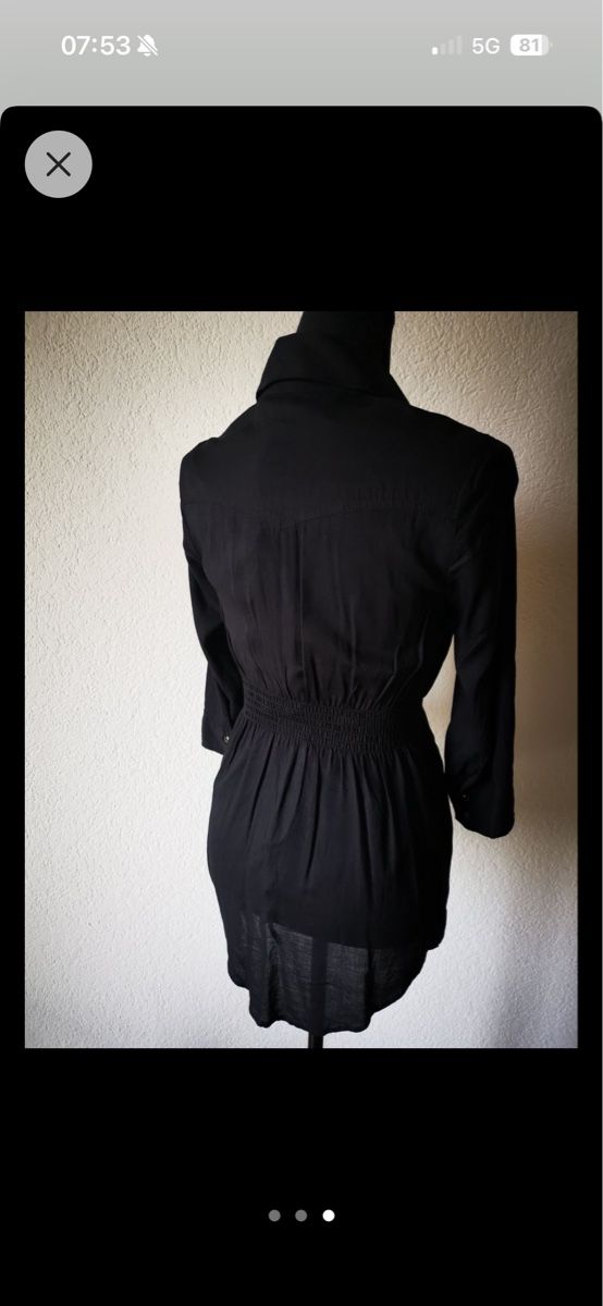 Guess Camicette: Guess Bluse Tunika schwarz XS – Usato da Oberglatt ZH venduto da jul_nhy7 2