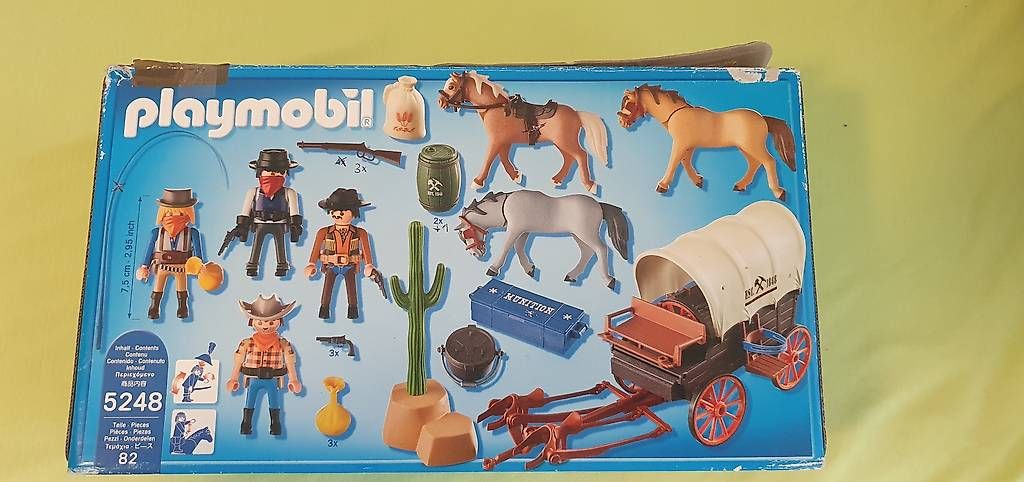 Playmobil Spielzeuge: Playmobil 5248 Überfall mit Planwagen – Gebraucht aus Uitikon Waldegg von sgrimmer 1