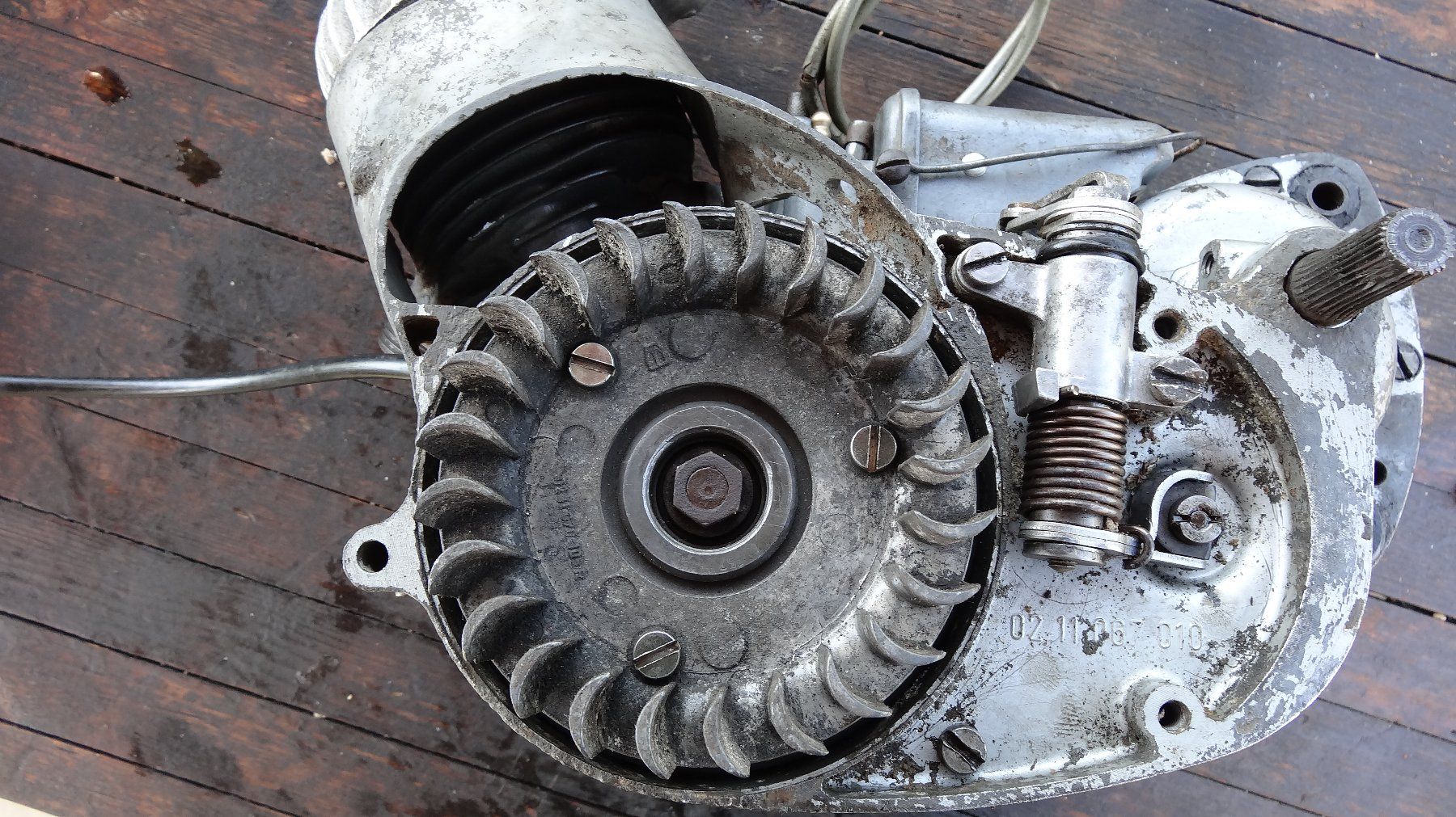 Sachs Parti ricambio per ciclomotori: Sachs 50/3 LKH Motor 502 – Usato da Biel/Bienne venduto da sachs502 5