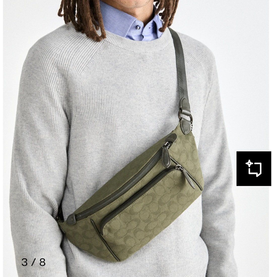 Coach Borse: Coach Bauchtasche in Oliv – Nuovo e nell'imballaggio originale da Wallisellen venduto da sedlees 5