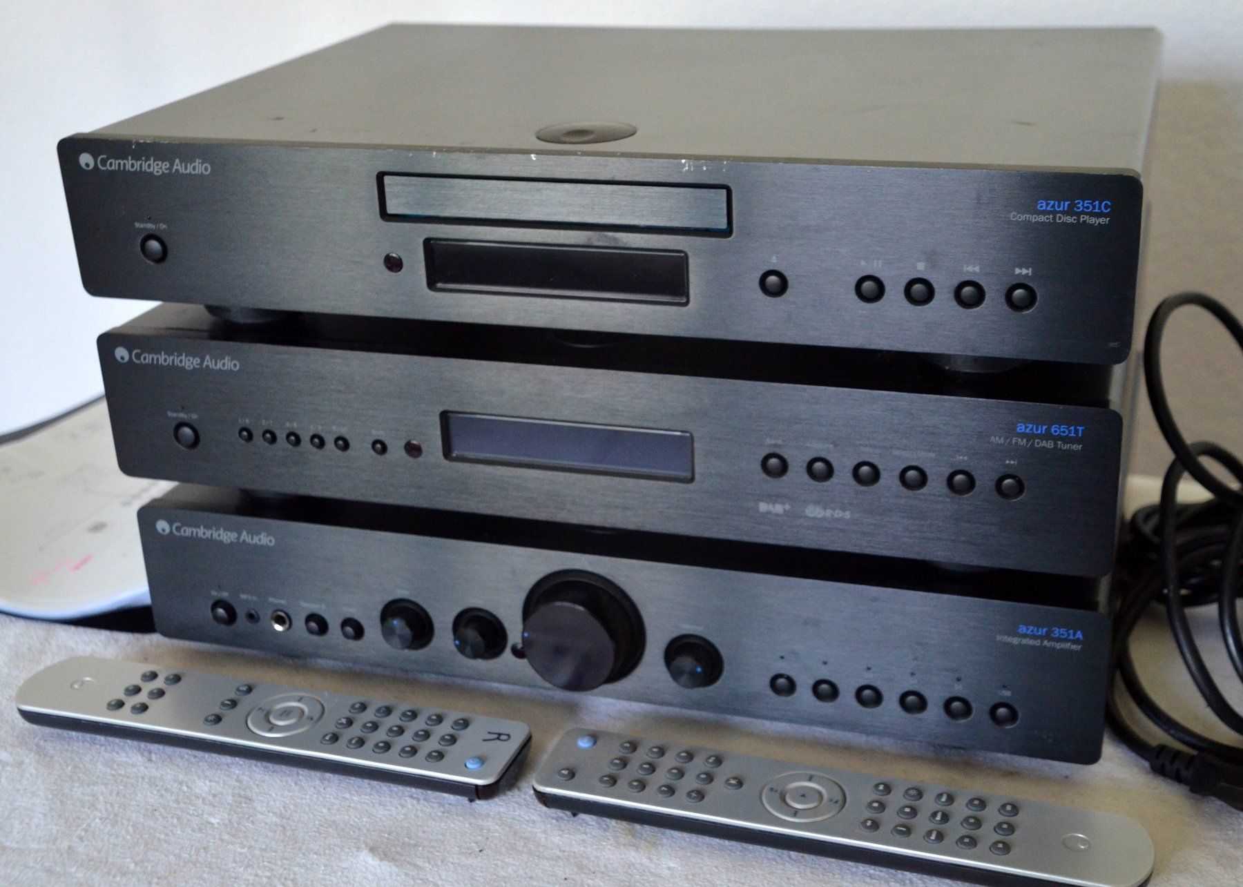 Cambridge Audio Sistemi audio & multimediali: Cambridge Audio Azur 351C / 651T / 351A – Usato da Collonges venduto da arashee 2