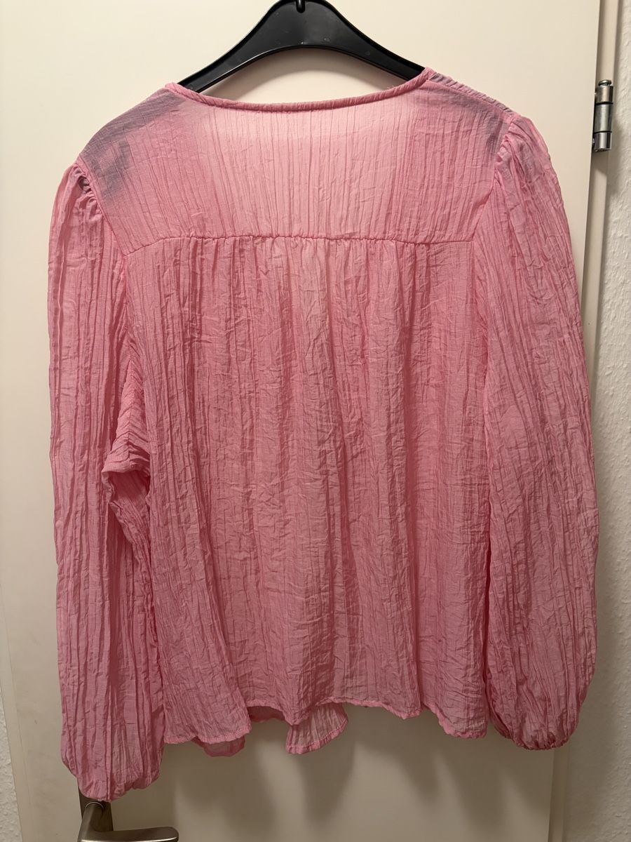 Chemisiers: Boho Bluse rosa leicht transparent  – Neuf (Voir description) à Muttenz par stoeberi01 5
