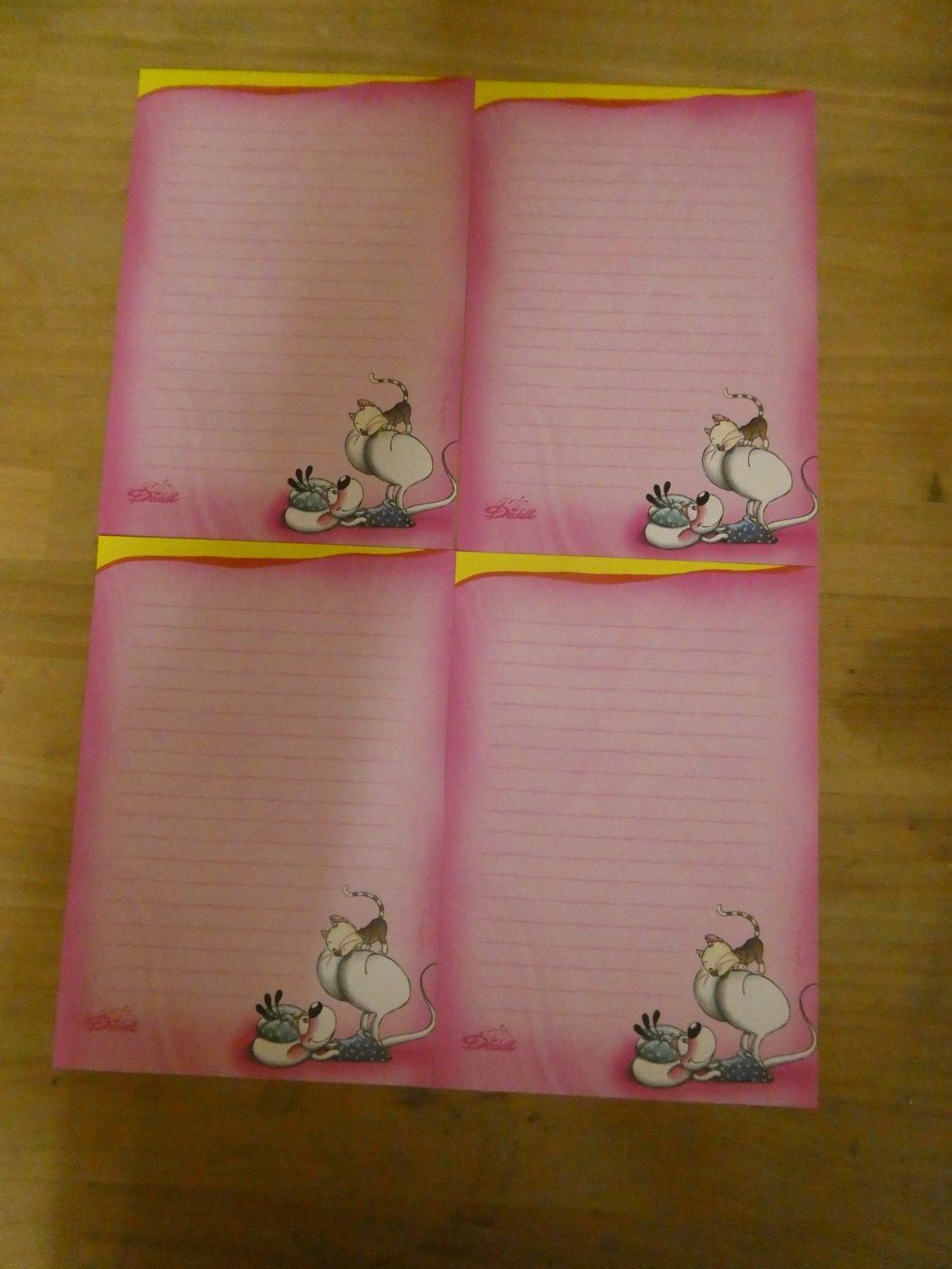 Carta: Diddl Briefpapier mit Umschlag – Nuovo (secondo la descrizione) da Steinhausen venduto da Aktion 3