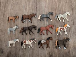 Playmobil diverse Pferde & Ponys - 12 Stück