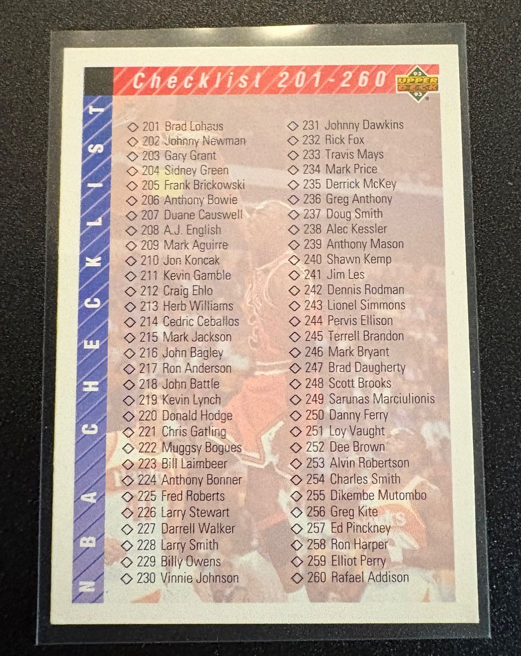 Nba Cartes à collectionner: NBA Michael Jordan Upper Deck 92/93 Checklist Card – Neuf (Voir description) à Muttenz par joba23 1