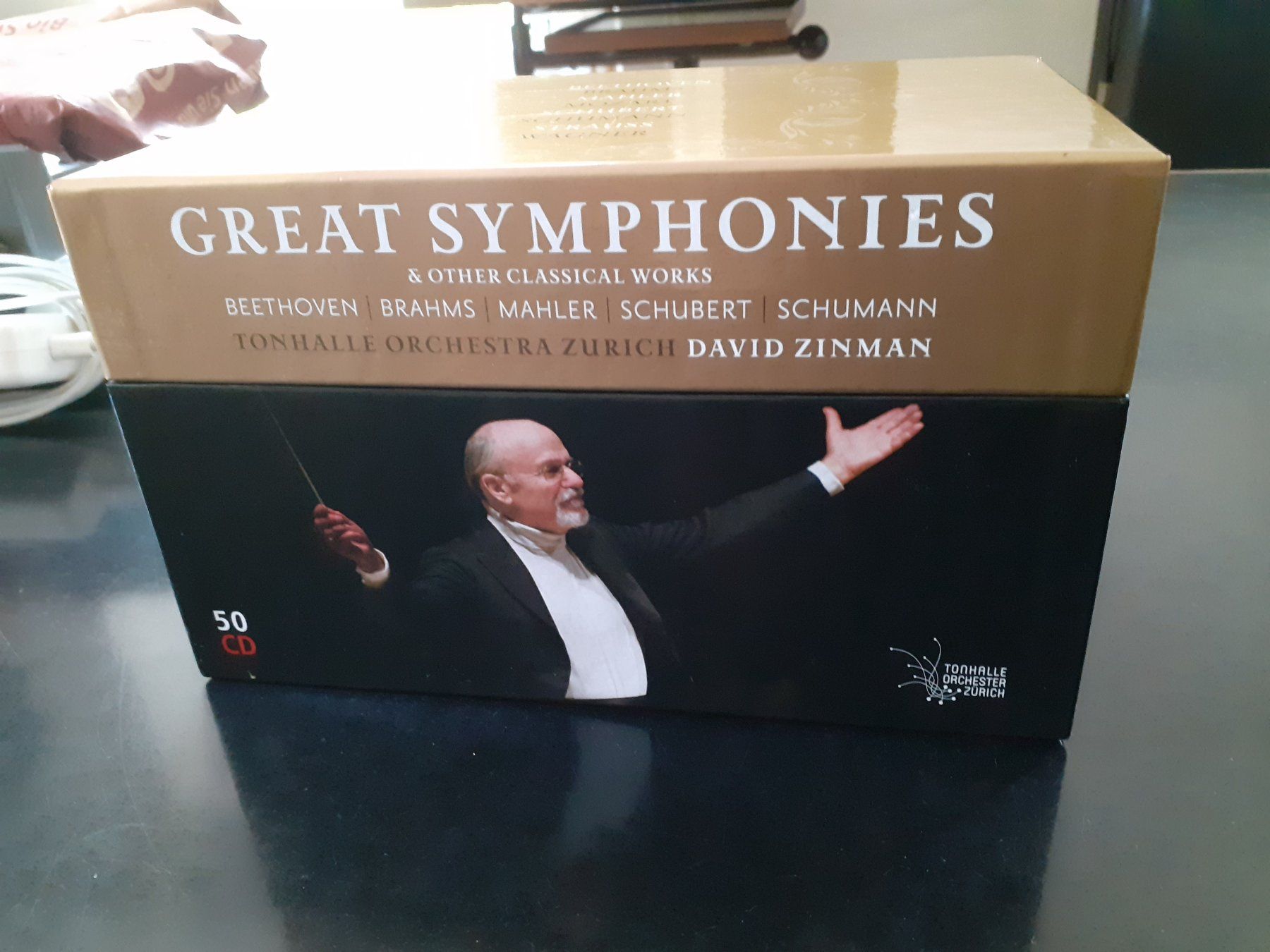 CD: David Zinman "Great Symphonies" 50 CD Box – Usato da Zürich venduto da benski34