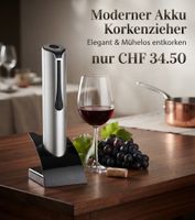 Akku Korkenzieher Elegant & Mühelos entkorken NEU