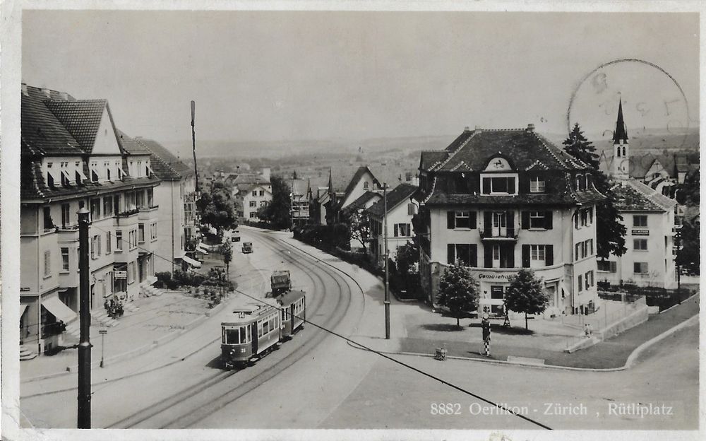 Karte Oerlikon (Rütliplatz) 1932 | Kaufen auf Ricardo