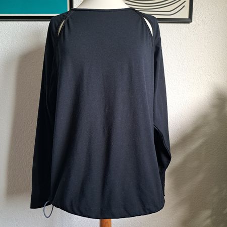 Diesel Langarmshirt Schwarz Grösse M 