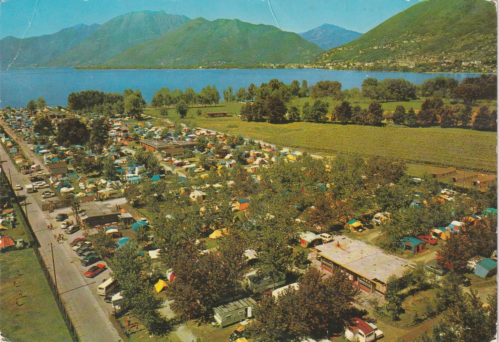 Cartoline postali: Camping Lido Lago Maggiore – Usato da Lumbrein venduto da made02