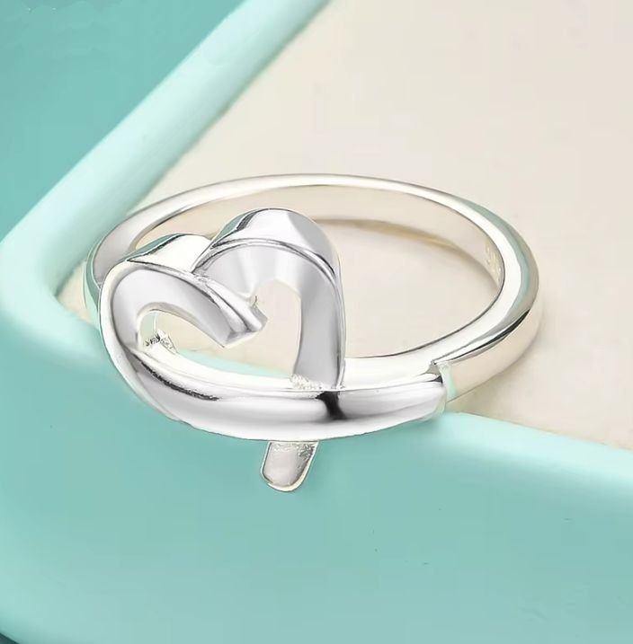Anelli: Eleganter Ring Liebe, 925 versilbert, Gr. 8 – Nuovo (secondo la descrizione) da Grenchen venduto da dar_6d52 2