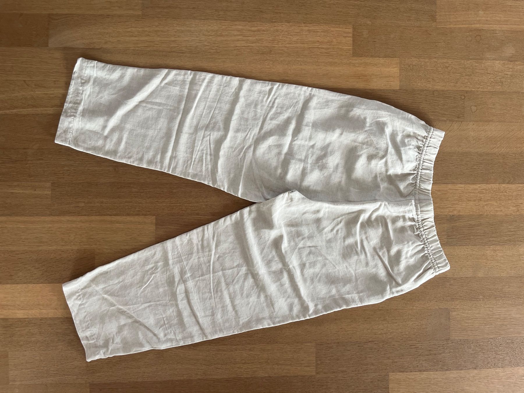 H&M Pantalons: Leinen Hose beige Grösse S – D'occasion à Laupen BE par lee_ym6v 5